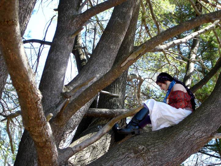 Ravanna Resting in a Tree